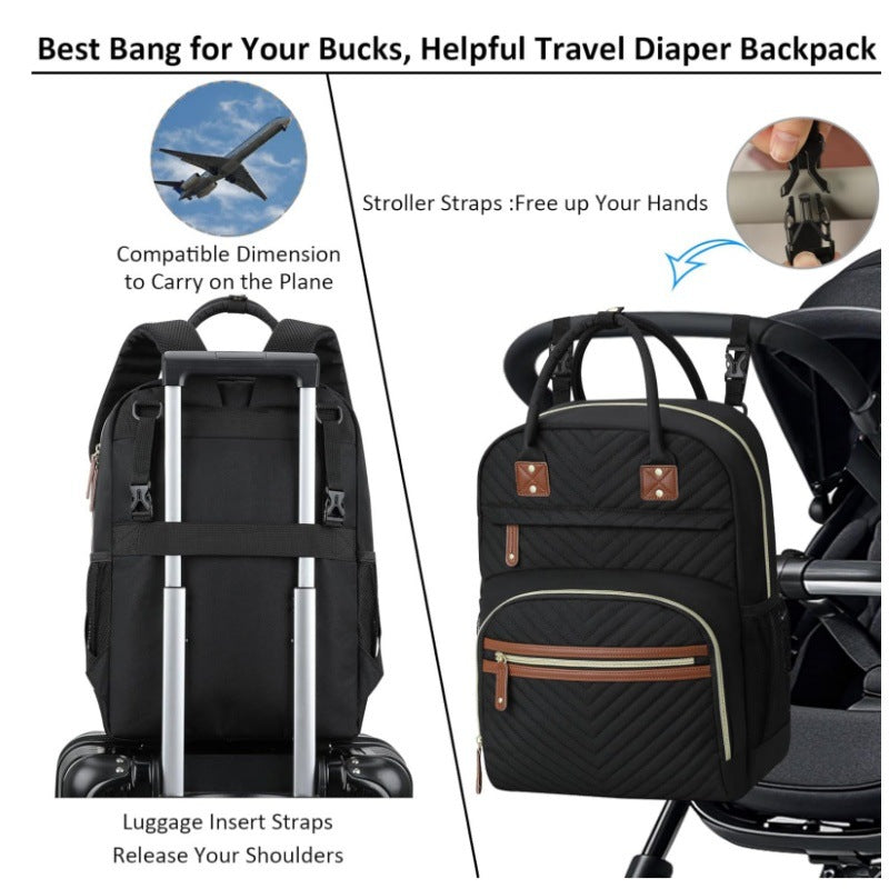Multifunktionaler Rucksack mit Gepolstertem Laptopfach und Organizer Brehn