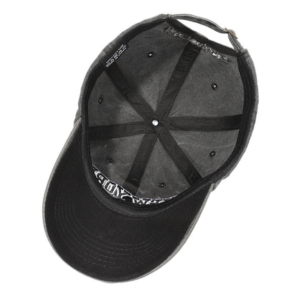 Herren Distressed Gestickte Dad Hat Brehn