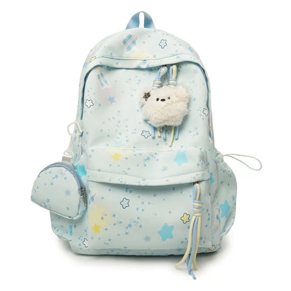 Niedliches Sternenmuster Rucksack Brehn
