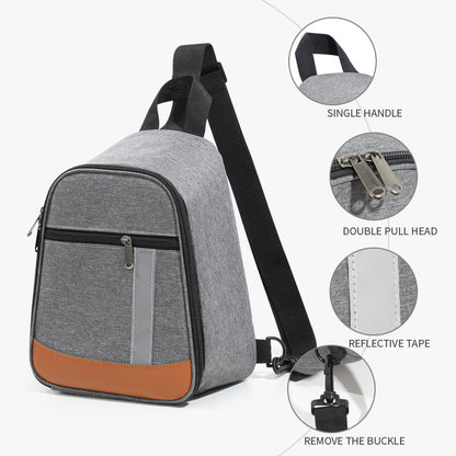Isolierte Lebensmittel-Liefer-Rucksack Brehn