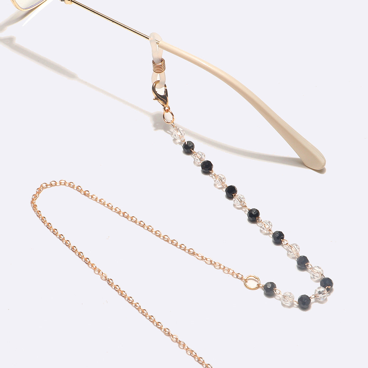 Elegante Perlen Brillen Kette Brehn