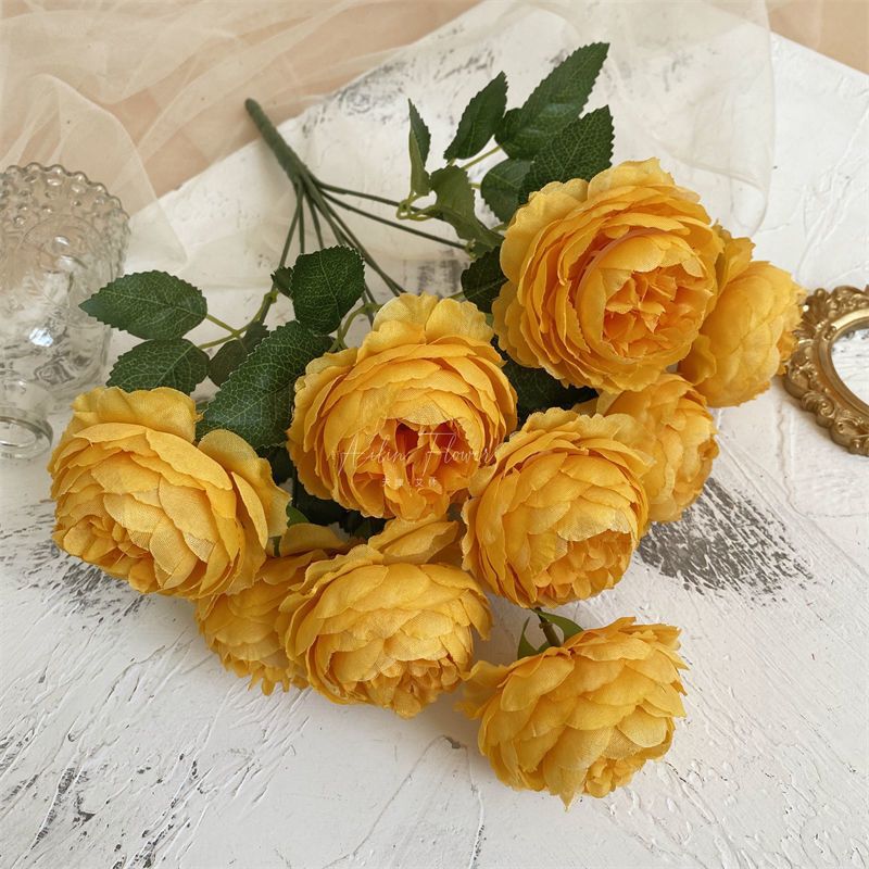 Elegante Faux-Rosenbouquet für die Wohnkultur