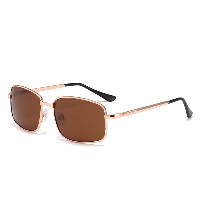 Herren modische Sonnenbrille mit hochwertigem Metallrahmen und UV-Schutz Brehn