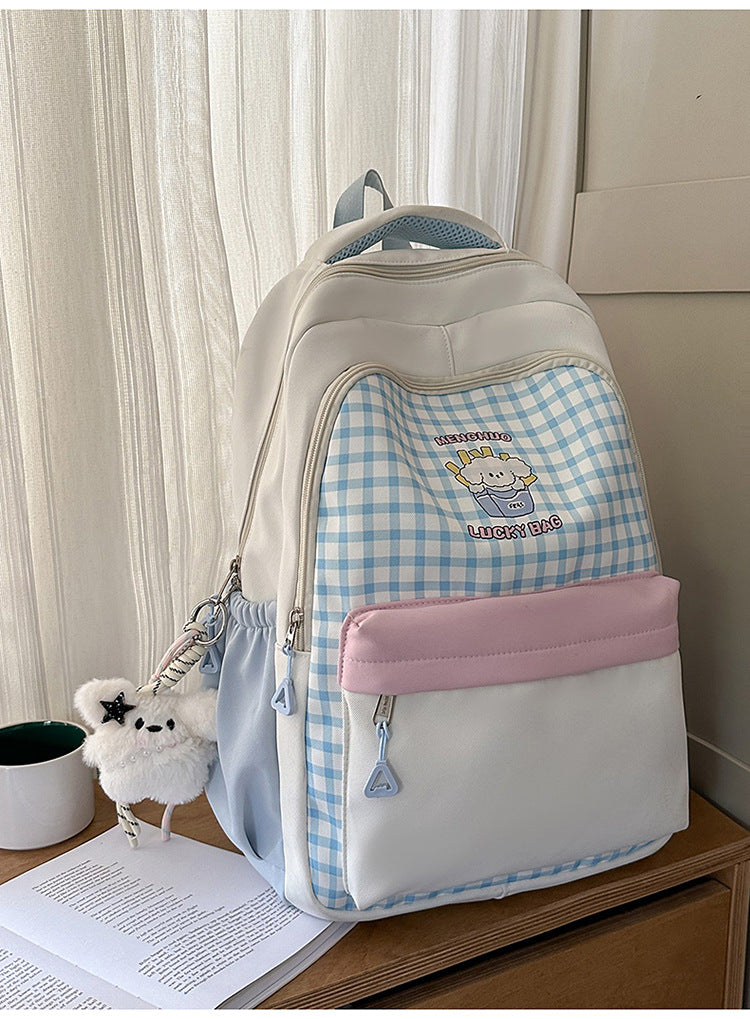 Niedlicher Grafikdruck Schulrucksack