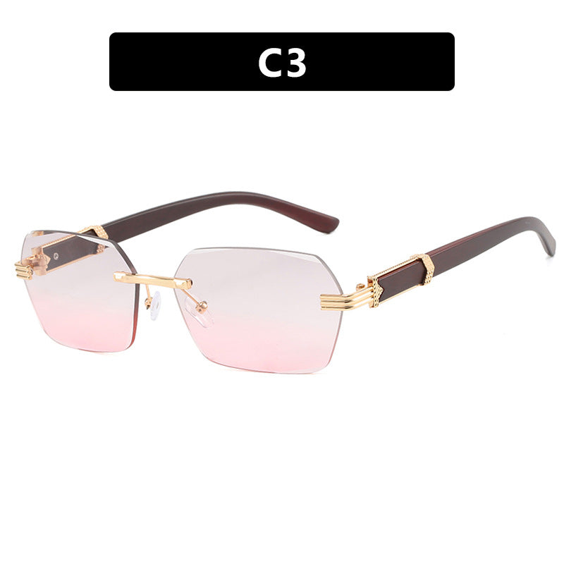 Damen geometrische Brille Brehn