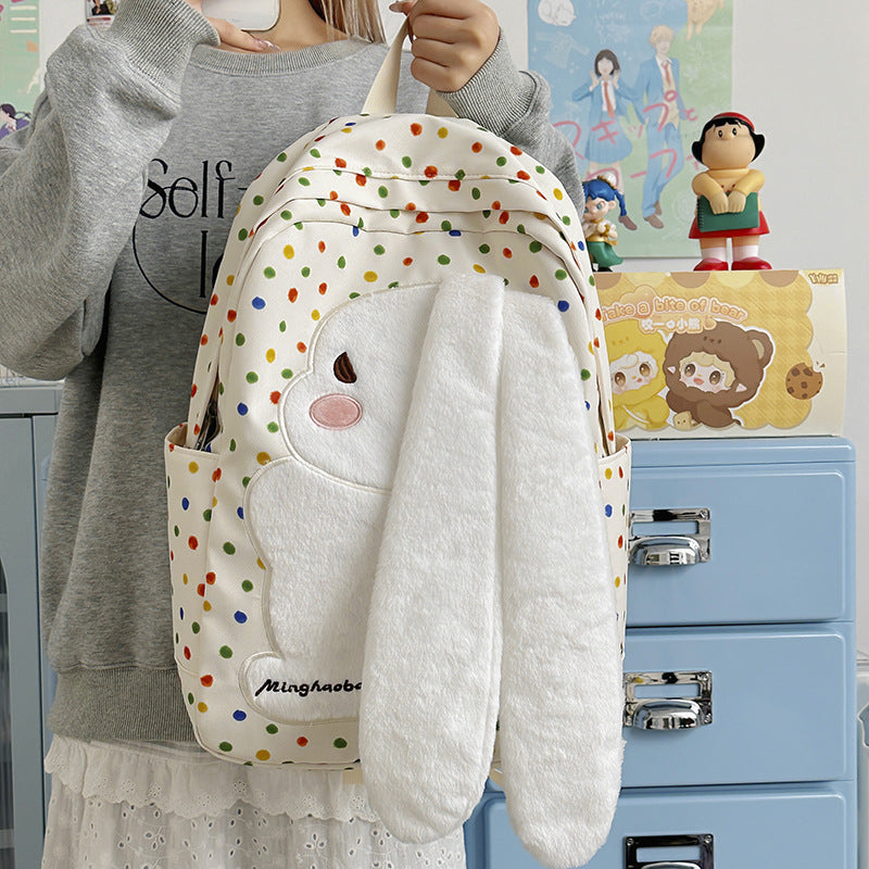 Adorable Plüschkaninchen Rucksack Brehn