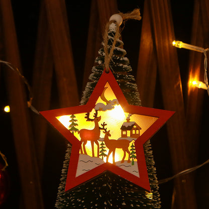 Dekorativer Weihnachtsstern mit LED-Beleuchtung Brehn