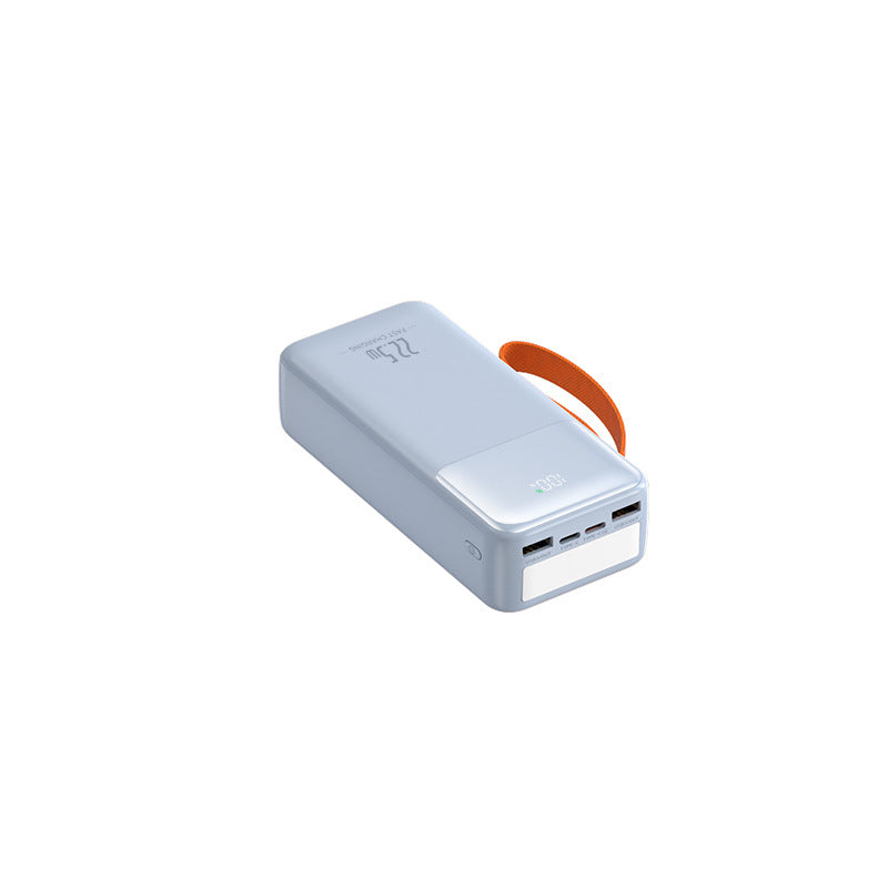 Tragbare Powerbank mit Integriertem Ladekabel und Schnellladefunktion Brehn