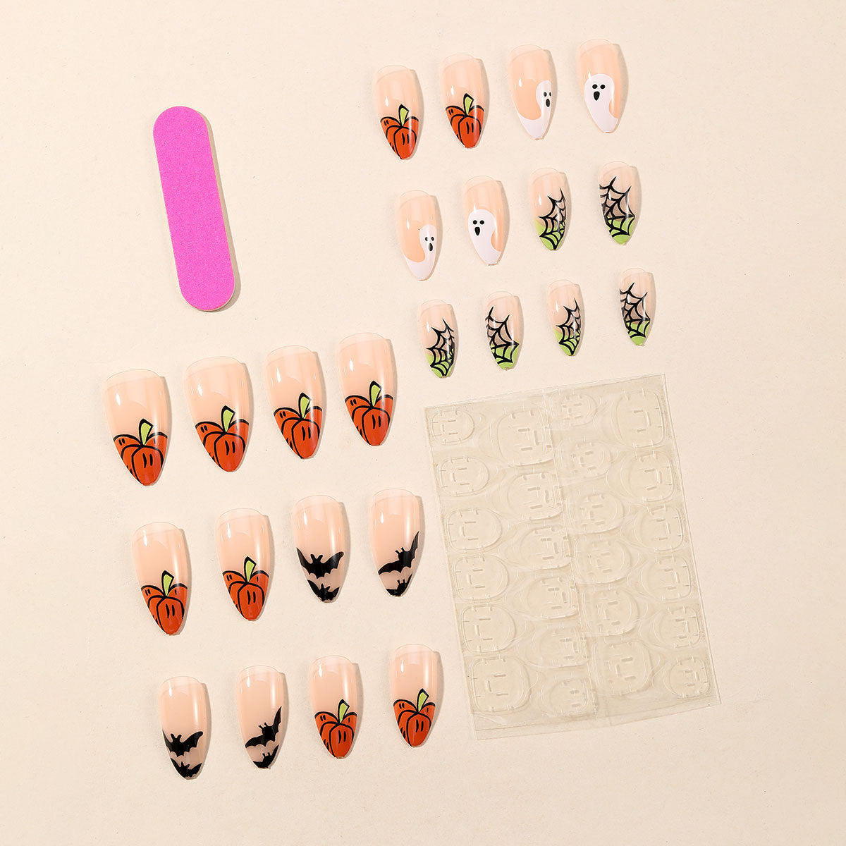 Halloween-Thema Nagelkunst Brehn