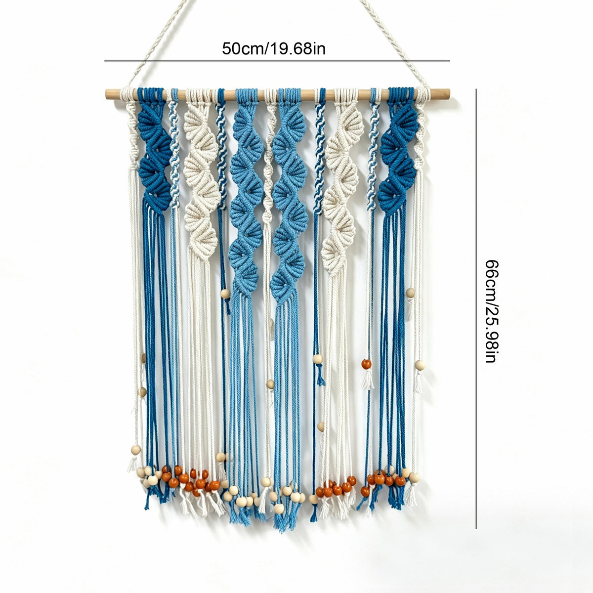 Floral Macrame Wandbehang Brehn