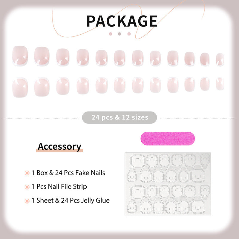 Premium Press-On Nail Set Brehn