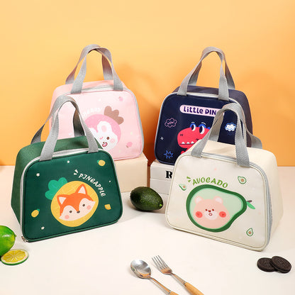Isolierte Avocado-Themen Lunch Tasche Brehn