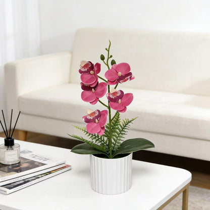 Faux Orchideen Arrangement für Innendekoration zuhause