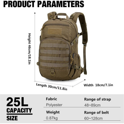 Taktischer Mehrfach-Taschen-Rucksack Brehn