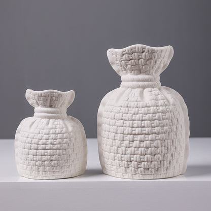 Geflochtene Textur Keramikvase Brehn