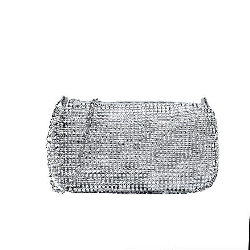 WoGlamorous Rhinestone Abendausschnitt Brehn