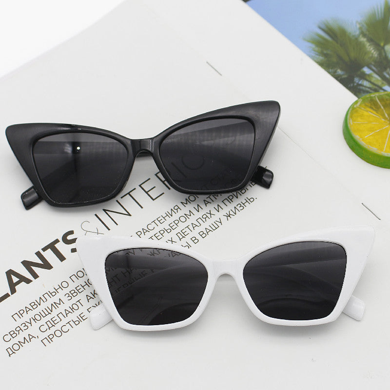 Damen Modische Cat-Eye Sonnenbrille mit hochwertiger Rahmenstruktur Brehn