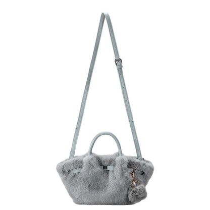Plüsch Kunstfell Handtasche