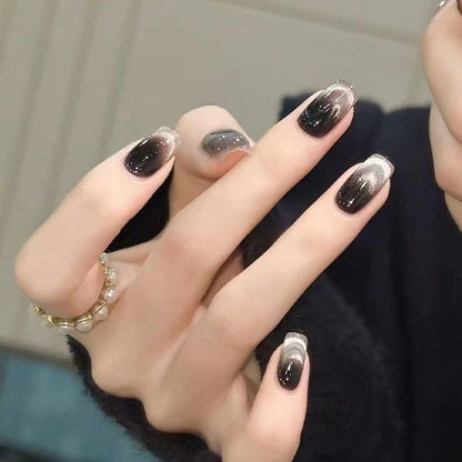 Ombre French Press-On Nails Brehn