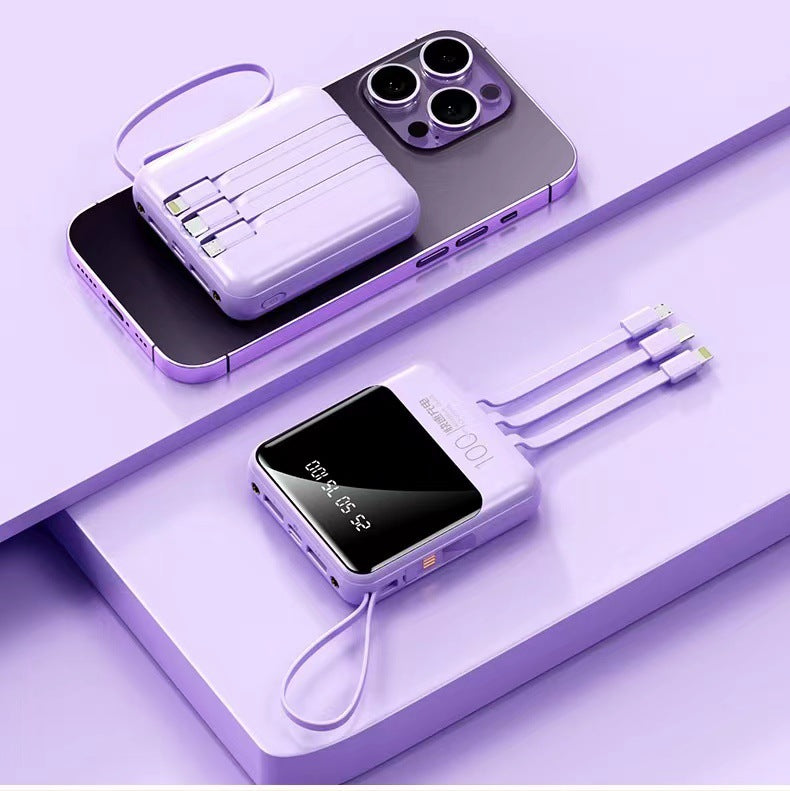 Powerbank mit Multifunktionalem Ladekabel Brehn