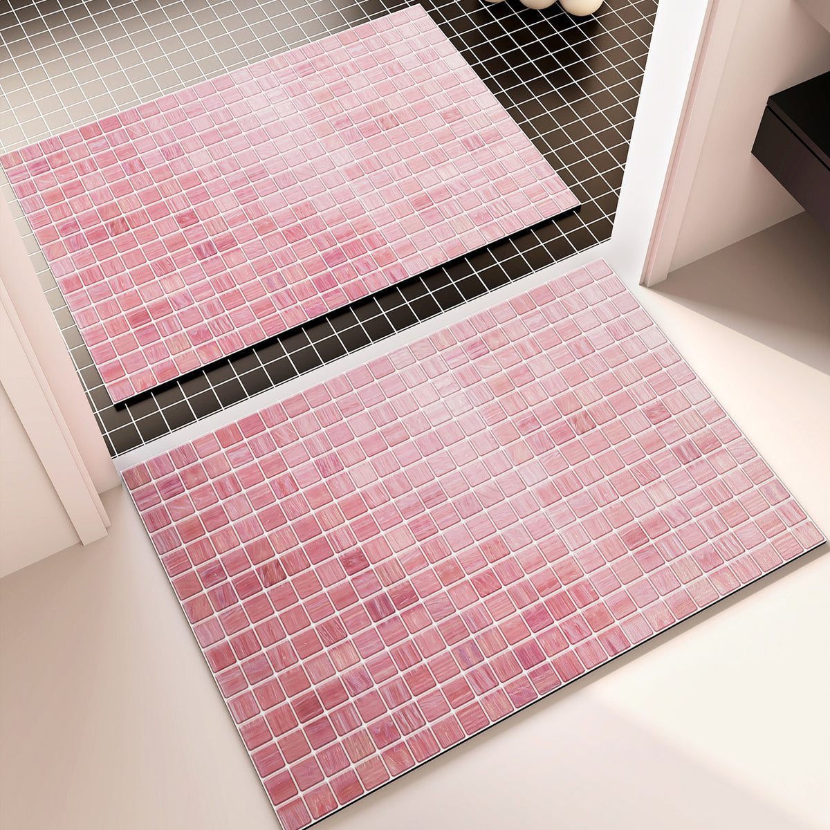 Mosaik-texturiertes Bereichsmatte