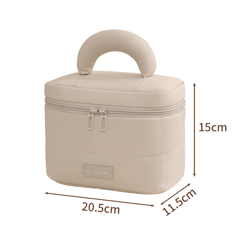 Stylische Strukturierte Make-up Tasche Brehn