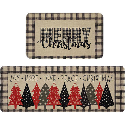 Festliche Weihnachtsküchenmatten-Set Brehn