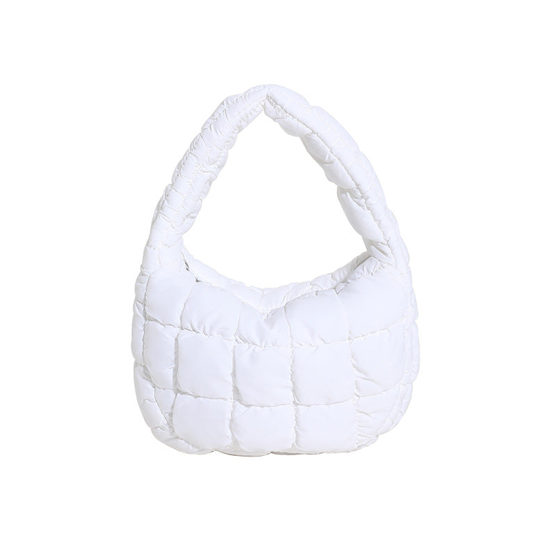 Gepuffte Schultertasche