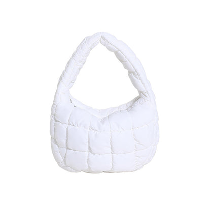 Gepuffte Schultertasche