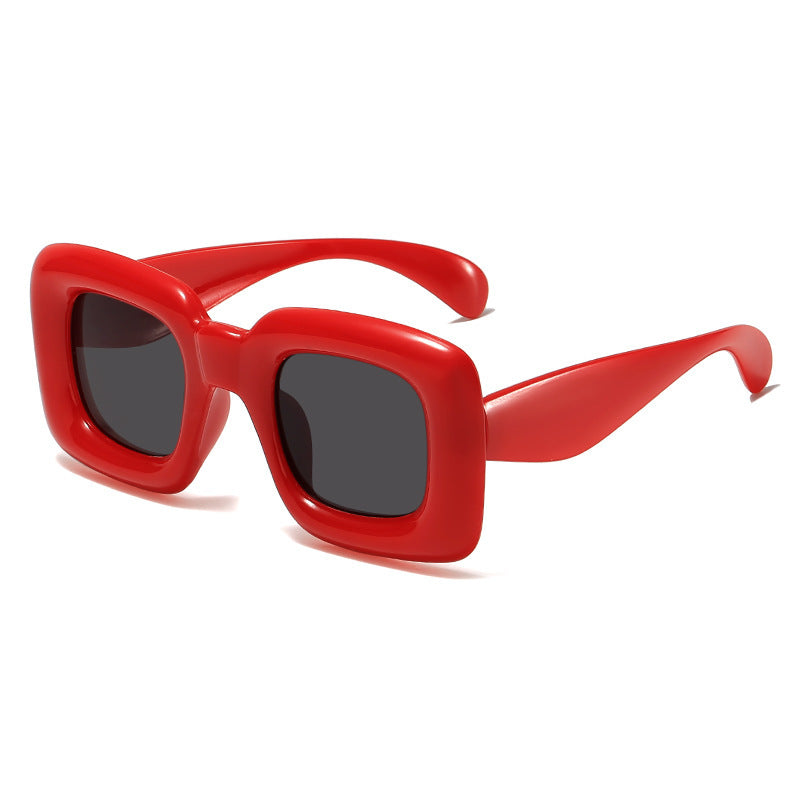 Modische Übergroße Quadratische Sonnenbrille Brehn