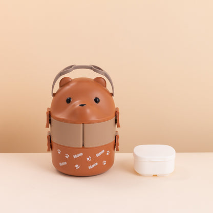 Süße tierische Bento-Lunchbox