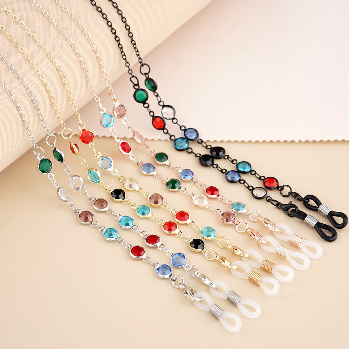 Bunte Dekorative Brillen Kette Brehn