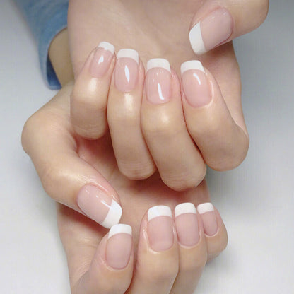 Premium French Tip Press-On Nail Art Brehn