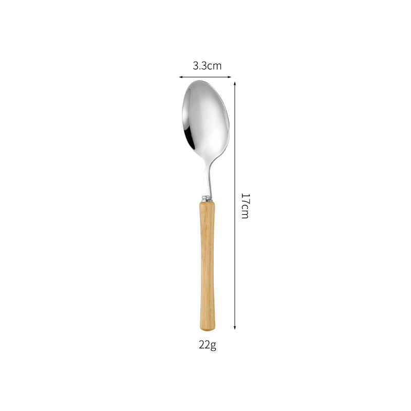 Eleganter Esslöffel mit Ergonomischem Holzgriff Brehn
