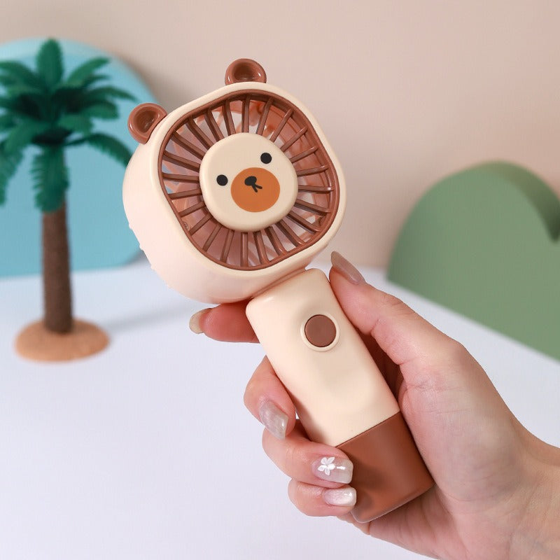 Unisex Tragbarer Handventilator im niedlichen Bärenmuster Brehn