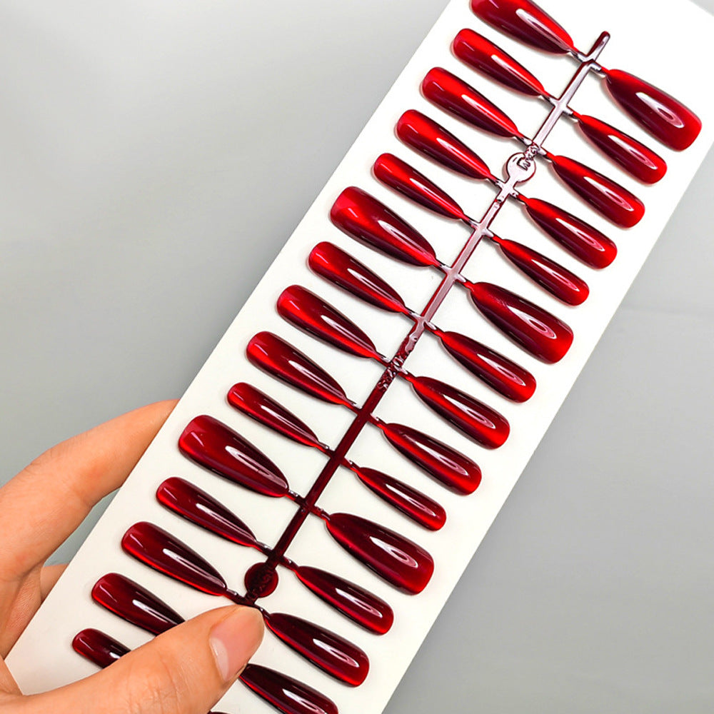 Premium Glänzende Stiletto Falschnagel Kollektion Brehn
