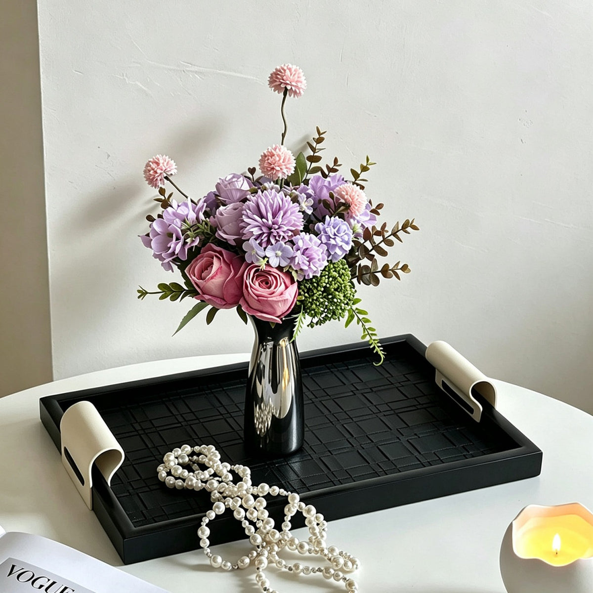 Künstlicher Blumenstrauß Display