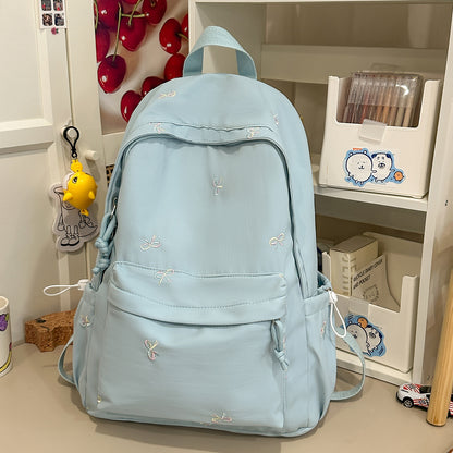 Besticketer lässiger Schulrucksack