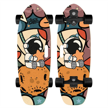 Skateboard mit individuellem Cartoon-Design Brehn