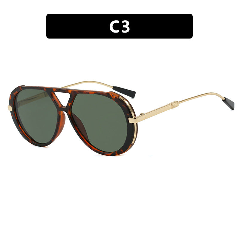 Damen modische Sonnenbrille im eleganten Pilotenstil Brehn