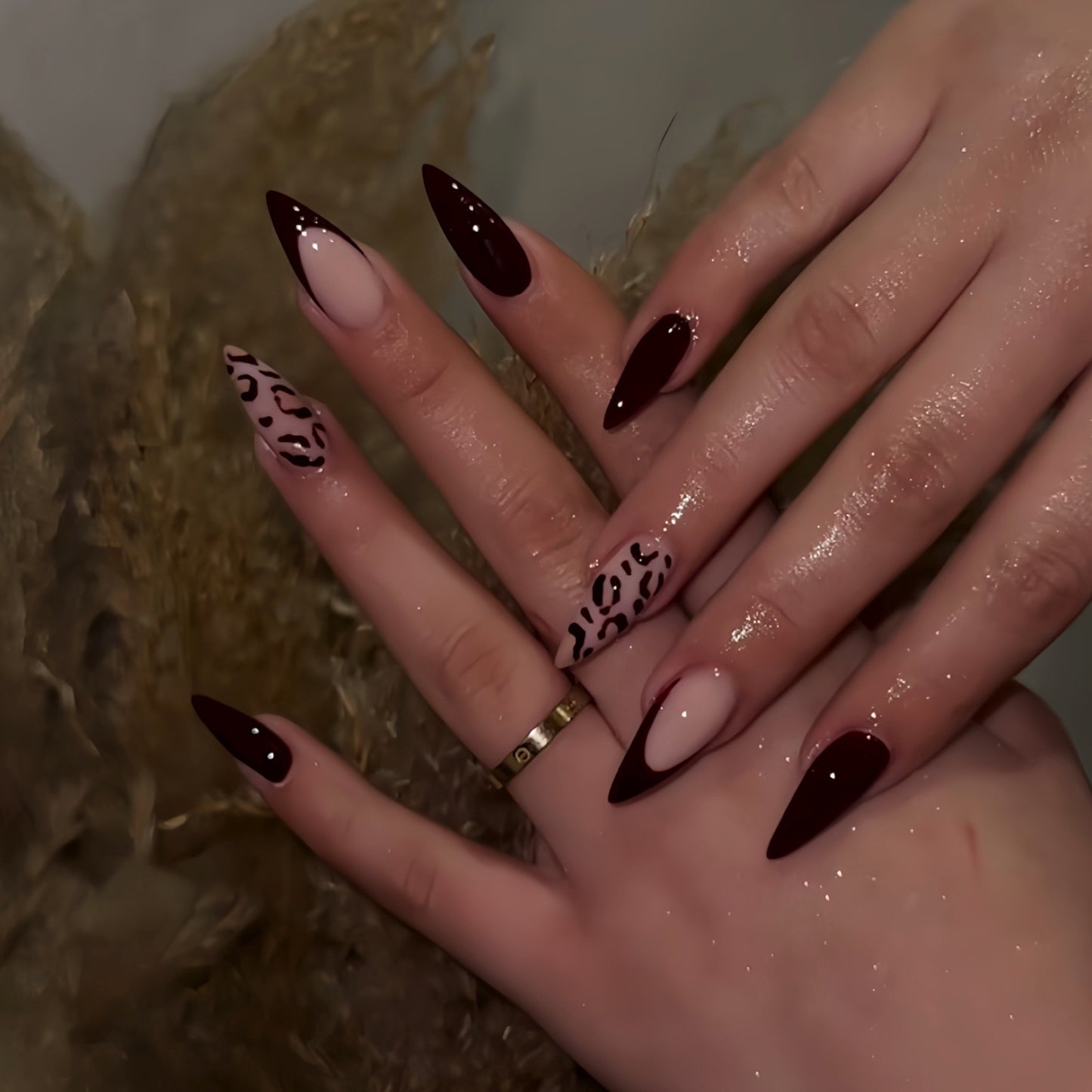 Stilvolle Stiletto Nail Art Extensions Brehn