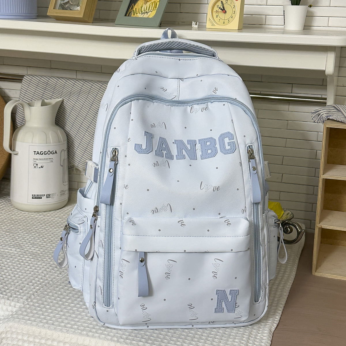 Stylische Undurchsichtige Stoff Rucksack Brehn