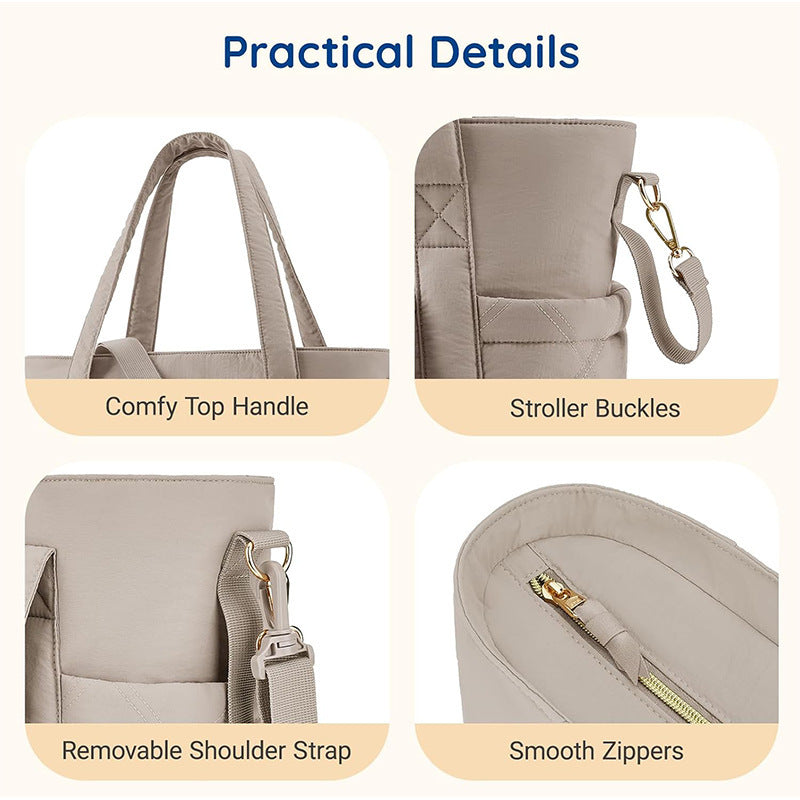 Multifunktionale Schultertasche mit Praktischem Stauraum Brehn