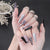 Glamouröse Stiletto Press-On Nägel Set Brehn