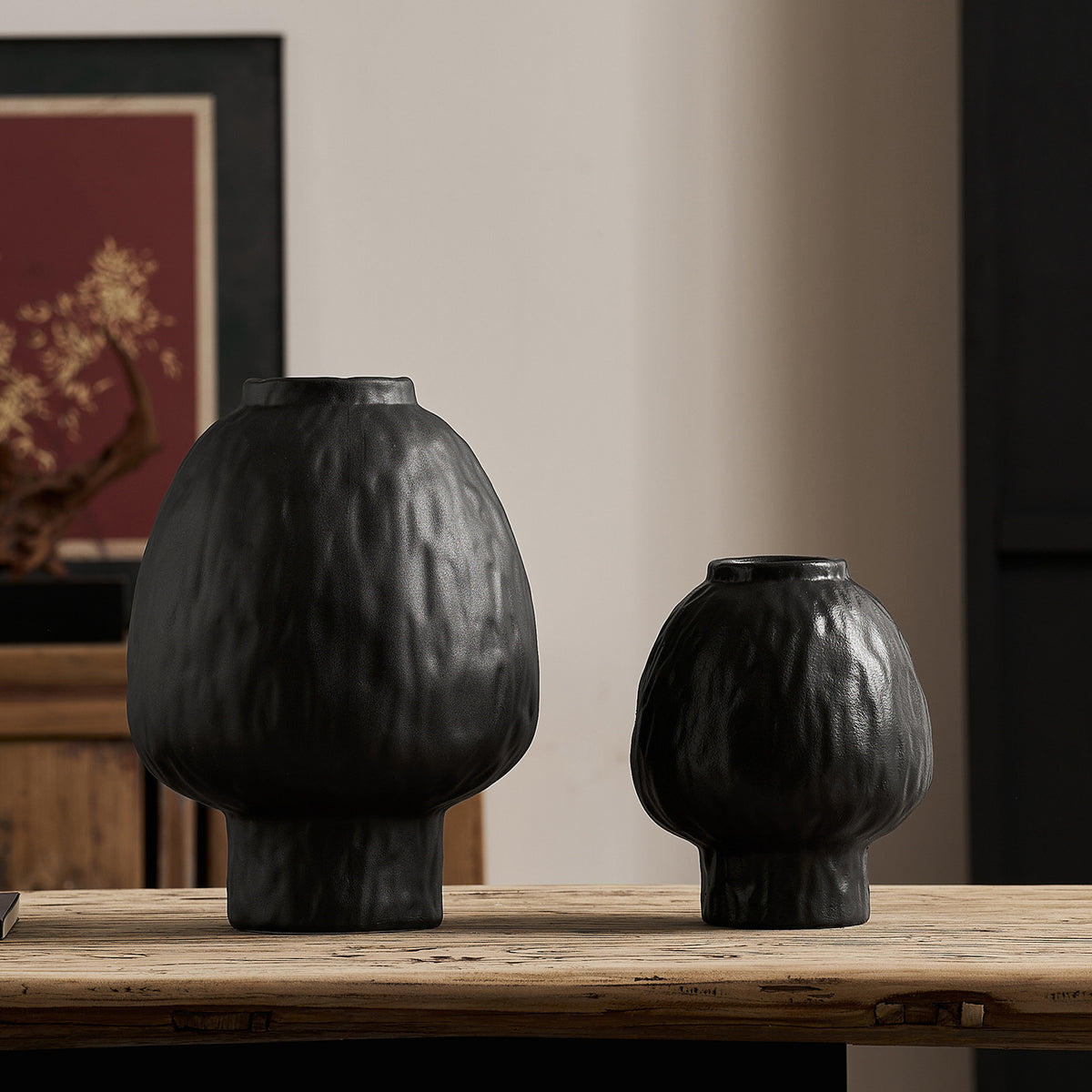 Dekorative Keramikvase im modernen Design Brehn