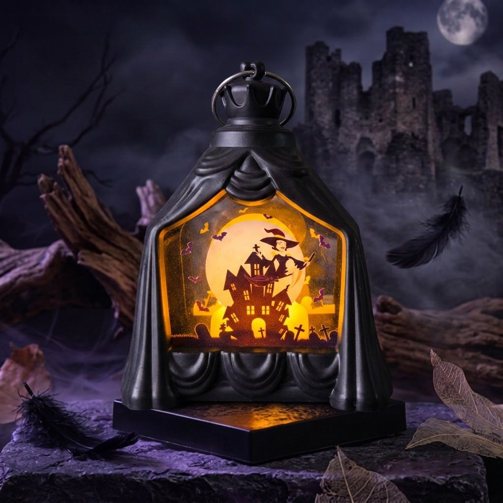 Gruselige Halloween-Laterne
