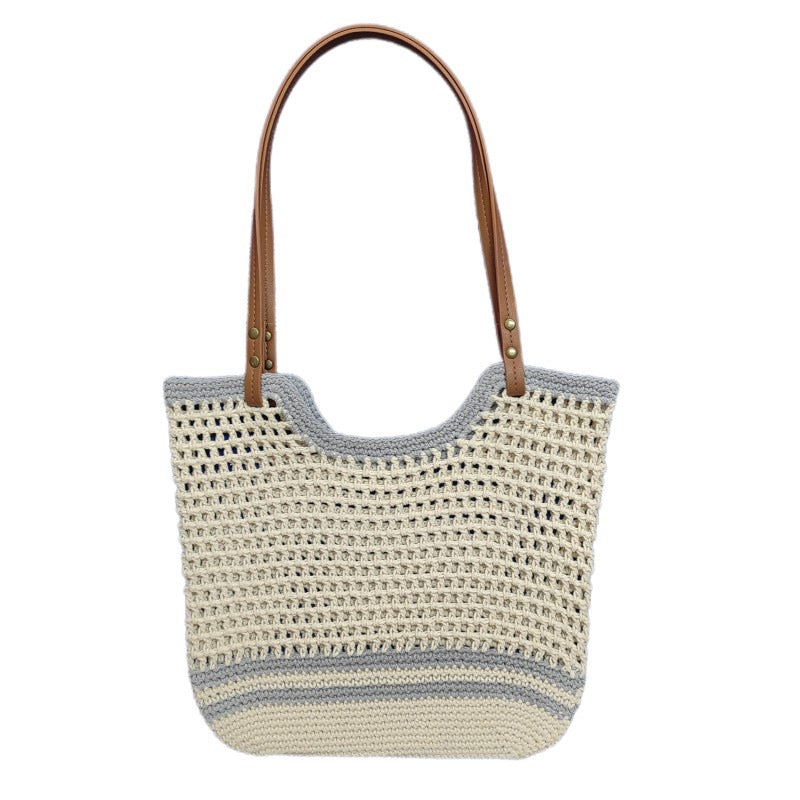 Handgefertigte Makramee Strandtasche Brehn