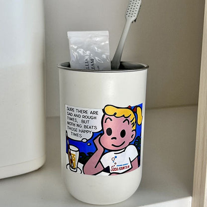 Zahnputzbecher mit Trendigem Kinderdesign Brehn