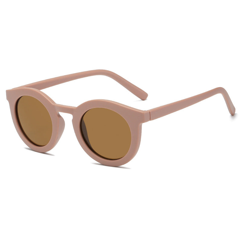 Damen runde Sonnenbrille mit modischem Design und UV-Schutz Brehn