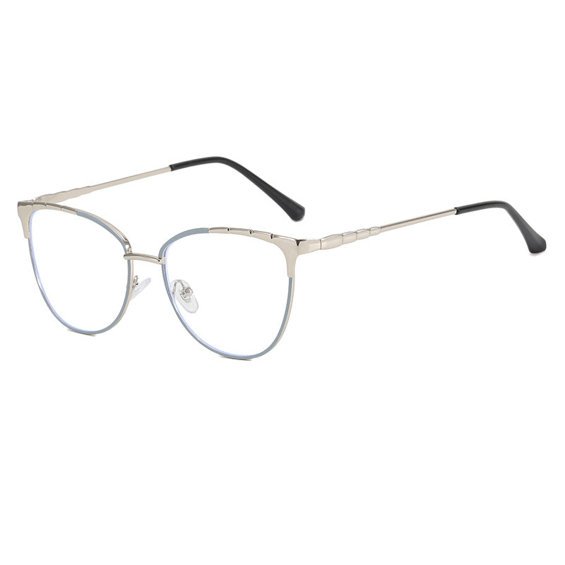 Damen Cat-Eye Brille mit feinen Metallakzenten Brehn